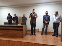 Gleison Begalli, Mauricio Ferreira e Nelson Tozo visitam sede do Pátio de Serviços da Prefeitura2