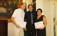 Câmara homenageia cidadãos com entrega do Diploma Monsenhor Albino 04