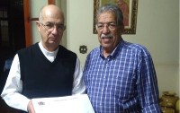 Dr. Luis Pereira e demais vereadores recebem Padre Osvaldo em última Sessão Ordinária do ano  2