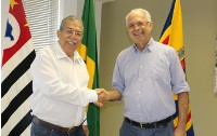 Presidente Dr. Luis Pereira recebe a visita do Prefeito Municipal, Afonso Macchione Neto 02