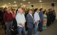 Vereadores prestigiam solenidade de transmissão do cargo de Delegado em Catanduva e inauguração da galeria dos retratos 04
