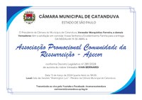Apecor receberá Medalha 14 de Abril na próxima quarta-feira, dia 13 