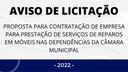 AVISO DE LICITAÇÃO