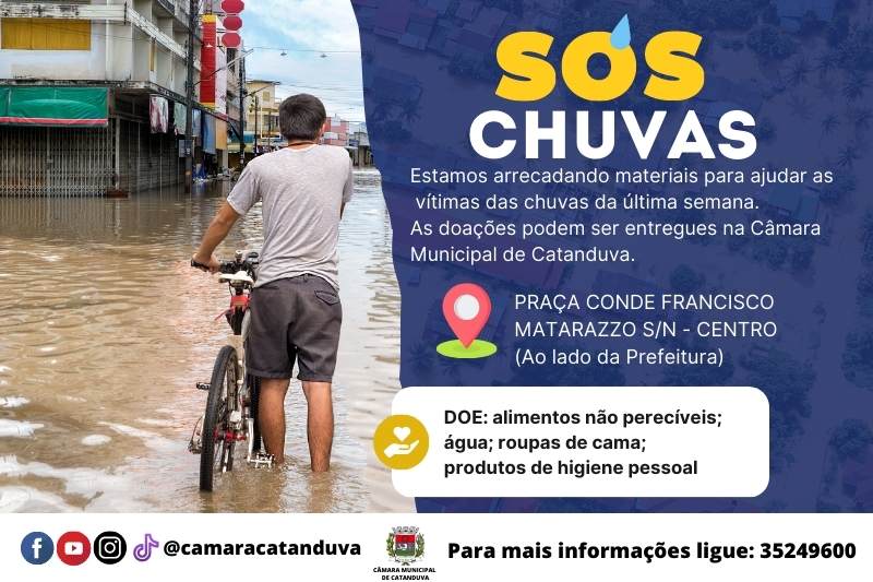 Câmara Municipal é ponto de arrecadação