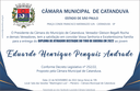 CÂMARA MUNICIPAL ENTREGA “DIPLOMA DE ATIRADOR DESTAQUE DO TIRO DE GUERRA” APÓS A SESSÃO DO DIA 22 DE NOVEMBRO