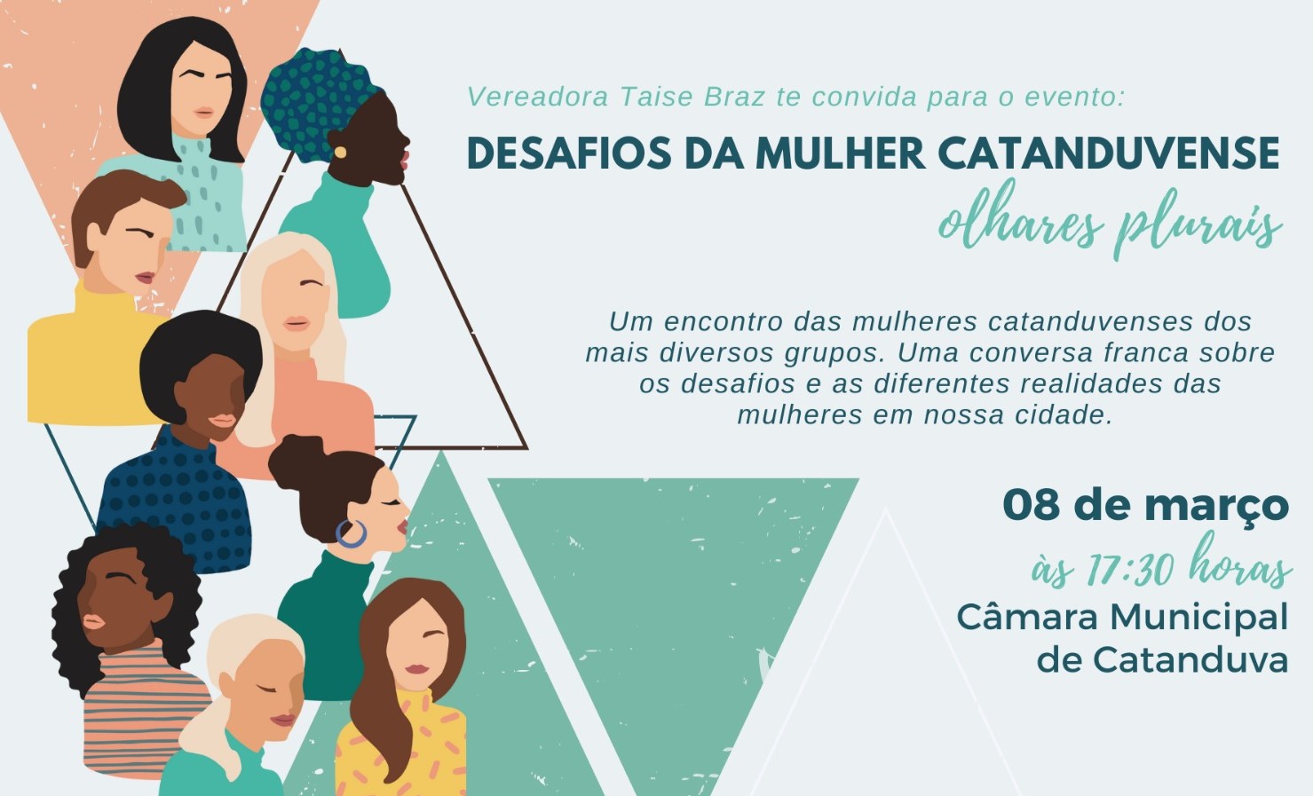 Câmara Municipal realiza evento em homenagem ao Dia Internacional da Mulher