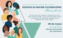 Câmara Municipal realiza evento em homenagem ao Dia Internacional da Mulher