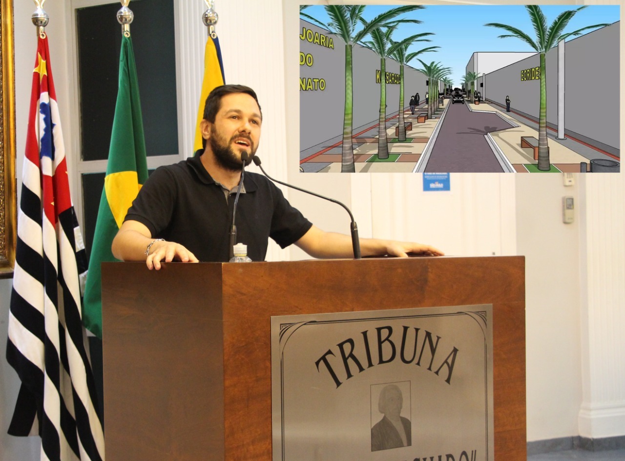 CATANDUVA TERÁ REVITALIZAÇÃO NO CENTRO COM RECURSOS SOLICITADOS PELO VEREADOR MAURÍCIO FERREIRA