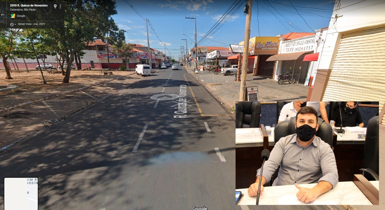 CESAR PATRICK REQUER DECORAÇÃO PARA A RUA QUINZE DE NOVEMBRO NO PERÍODO NATALINO