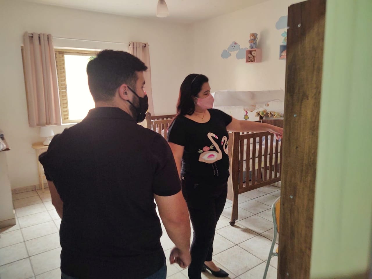 Cesar Patrick visita Casa de Apoio à Criança