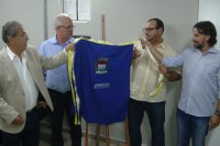 Chefe do Legislativo prestigia inauguração da nova sede da Funerária Municipal