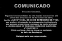 COMUNICADO