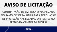 AVISO DE LICITAÇÃO