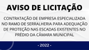AVISO DE LICITAÇÃO