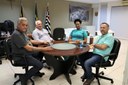 Dirigentes do Sindicato da Saúde visitam Câmara Municipal