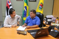 Ditinho Muleta recebe visita do Deputado Federal Dr. Sinval Malheiros, nesta sexta-feira (03/08)