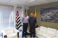 Dr. Luis Pereira recebe diretor da Anhanguera Catanduva 