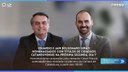 Eduardo e Jair Bolsonaro serão homenageados com Títulos de Cidadãos Catanduvenses na próxima segunda, dia 1