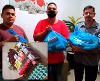 Em moção, Carlos Alexandre “Gordo” parabeniza jovem por doações de cestas básicas