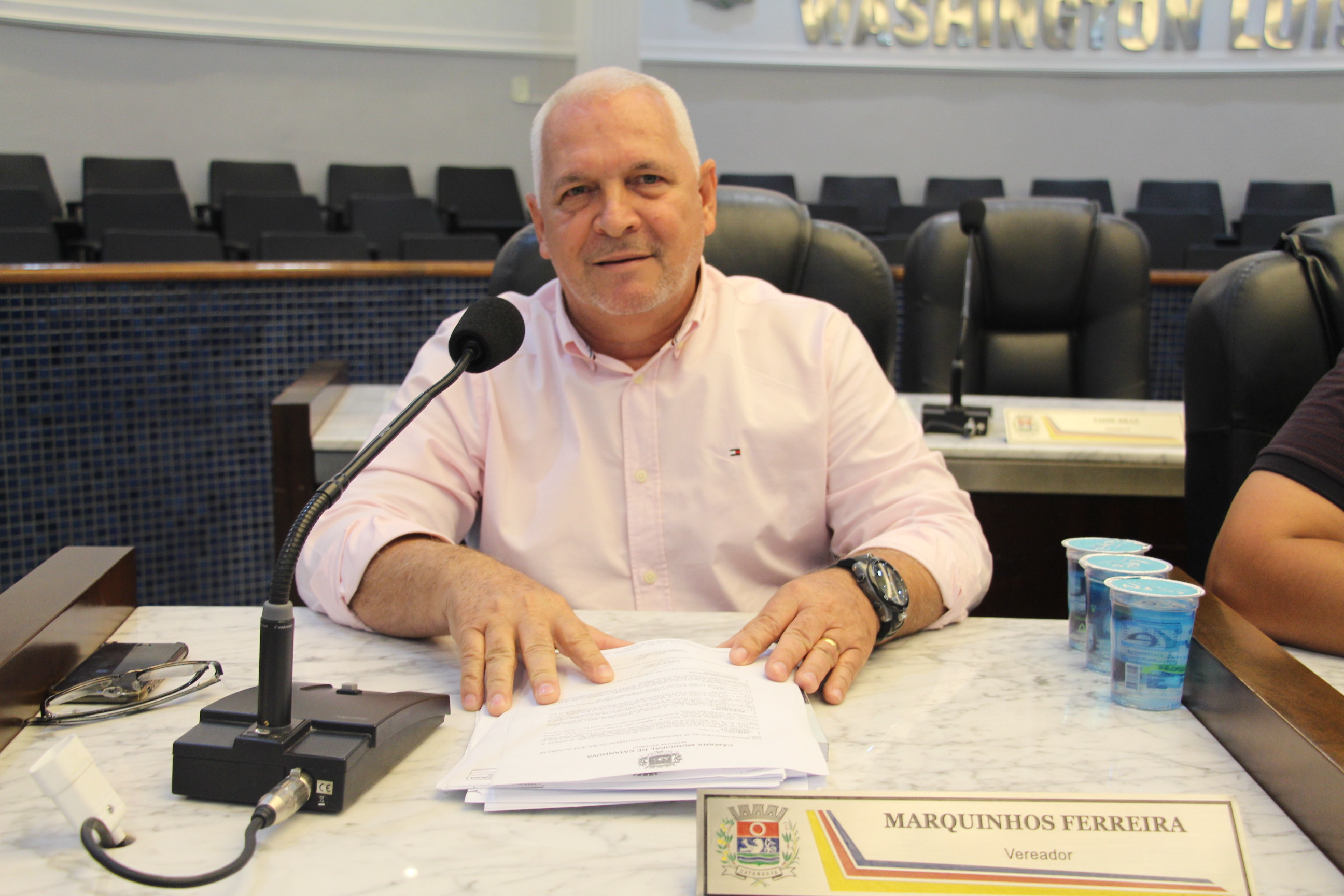 EM PL, MARQUINHOS FERREIRA QUER MEDICAMENTOS ENTREGUE EM CASA PARA IDOSOS, DEFICIENTES E GESTANTES