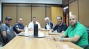 EM REUNIÃO COM CICLISTAS, AUTORIDADES DO TRÂNSITO E DA GUARDA MUNICIPAL, VEREADOR GORDO DISCUTE SOLUÇÕES PARA A SEGURANÇA DOS CICLISTAS DO MUNICÍPIO