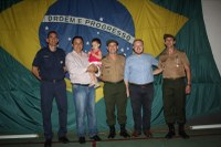 Enfermeiro Ari participa da formatura de atiradores do Tiro de Guerra