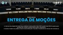 Entrega de Moções