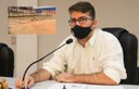 Gleison Begalli constata situação precária em área de lazer do Jardim Nosso Teto