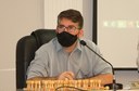 Gleison Begalli indica melhorias em rua com grande acúmulo de água