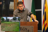 GLEISON BEGALLI INDICA NECESSIDADE DE REVITALIZAÇÃO DE ÁREA DE LAZER NO SOLO SAGRADO