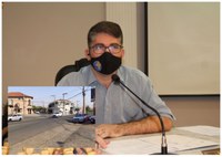Gleison Begalli indica revitalização e sinalização de cruzamento da rua Sete de Setembro