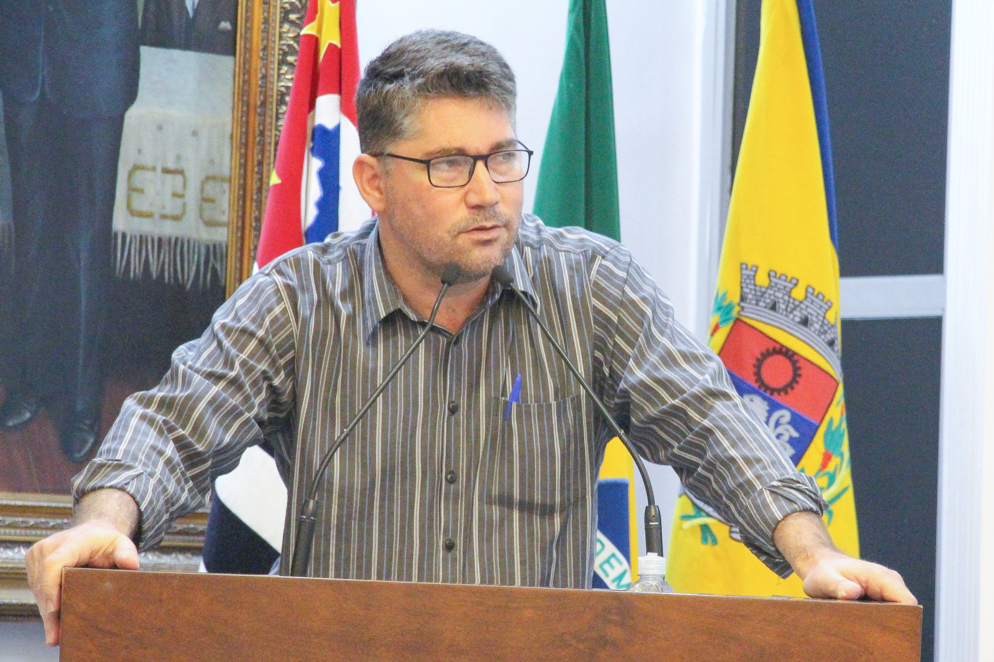 GLEISON BEGALLI PEDE POR RECUPERAÇÃO DE PRAÇA NO GLÓRIA II