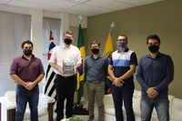 GLEISON BEGALLI RECEBE PASTOR DA IGREJA ADVENTISTA DO SÉTIMO DIA DE CATANDUVA