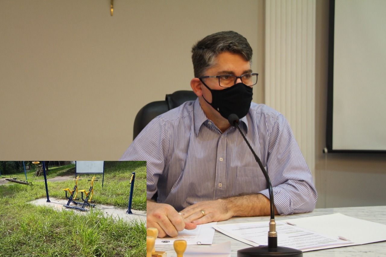 GLEISON BEGALLI REQUER LIMPEZA DE PRAÇA LOCALIZADA NO PEDRO NECHAR