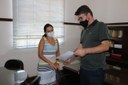 Gleison Begalli se reúne com a Secretária de Educação 