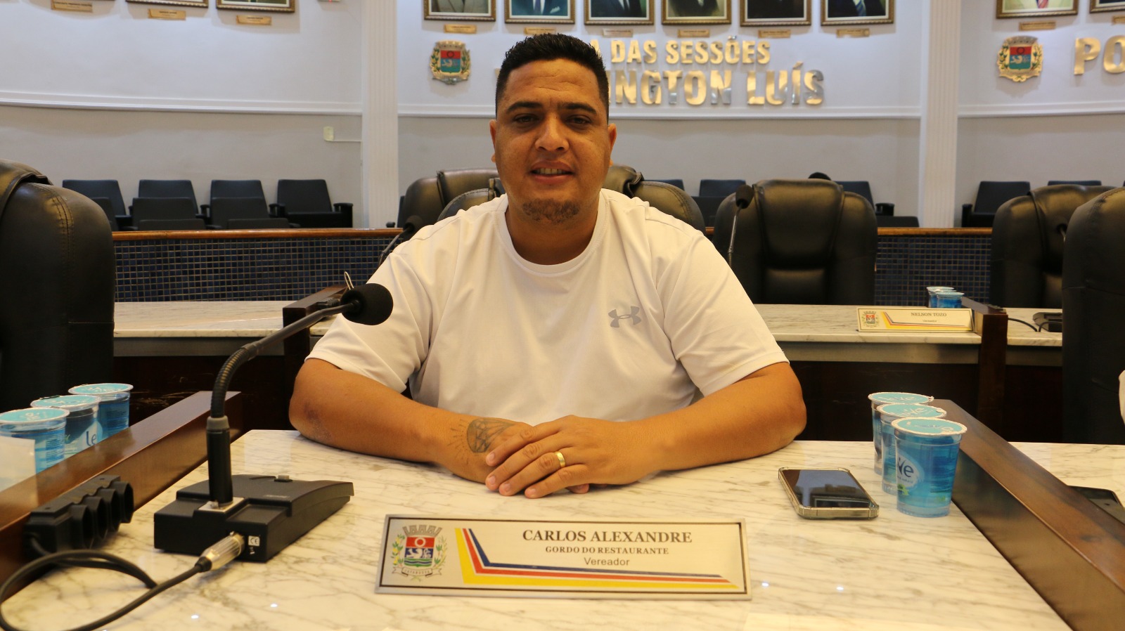 Gordo do Restaurante pede patrulhamento nas escolas e creches 