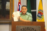 Gouvea quer urgência no desentupimento de duto de água pluvial