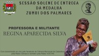 HOJE ACONTECE A ENTREGA DA MEDALHA ZUMBI DOS PALMARES EM CATANDUVA