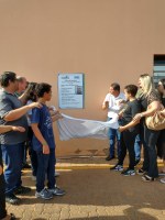 INSTITUÍDO POR LEI DE NELSON TOZO, EVENTO DE NOMEAÇÃO DO PÁTIO DE SERVIÇOS DA SAEC ACONTECEU HOJE