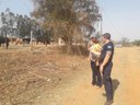 Ivânia Soldati acompanha apreensão da Patrulha Ambiental em área urbana do Jardim Alpino