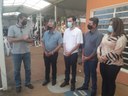 Ivânia Soldati acompanha o Prefeito Padre Osvaldo No Mutirão da CDHU