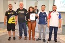 IVÂNIA SOLDATI FAZ HOMENAGEM PARA ATLETAS DO JUDÔ DESTAQUES NOS JOGOS ABERTOS DA JUVENTUDE