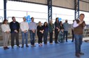IVÂNIA SOLDATI PARTICIPA DA ENTREGA DA QUADRA DA ESCOLA LUZIA SESTITO GRADELLA