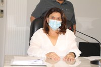 IVÂNIA SOLDATI SOLICITA OPERAÇÃO TAPA BURACO E SERVIÇO DE DEMARCAÇÃO DE SOLO NO BAIRRO MONTE LÍBANO 