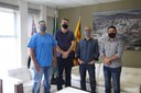Juiz do Trabalho e Presidente da ARCOS,  Wagner Ramos participa de reunião na Câmara