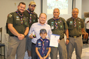 Julinho é homenageado pelo Grupo Escoteiro Cidade Feitiço 