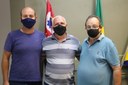 Marquinhos Ferreira recebe visita de vereadores do município de Vista Alegre do Alto