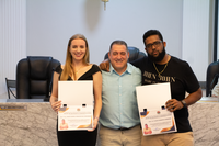 MAURICIO GOUVEA FAZ MOÇÃO DE APLAUSOS AO CASAL DONO DO PODCAST LIFESTYLE