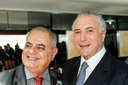Michel Temer recebe José Alfredo pela segunda vez em 20 dias 