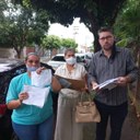 MORADORES DENUNCIAM IRREGULARIDADES NA USF ISABEL ETTRURI AO PRESIDENTE DA CÂMARA GLEISON BEGALLI